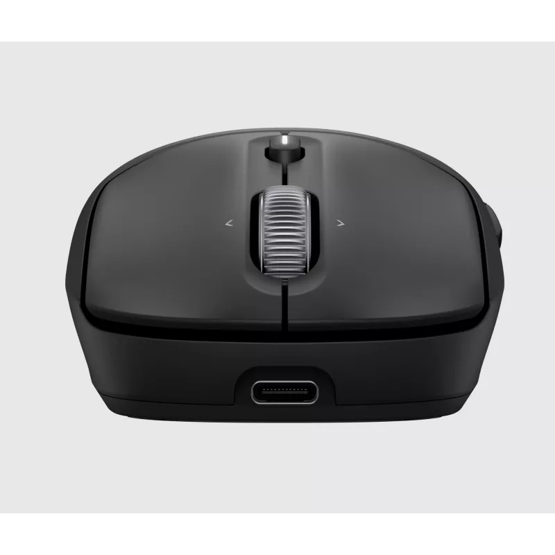 Rato sem fios recarregável HP 700, ambidestro, RF Wireless + Bluetooth, 6000 DPI, preto