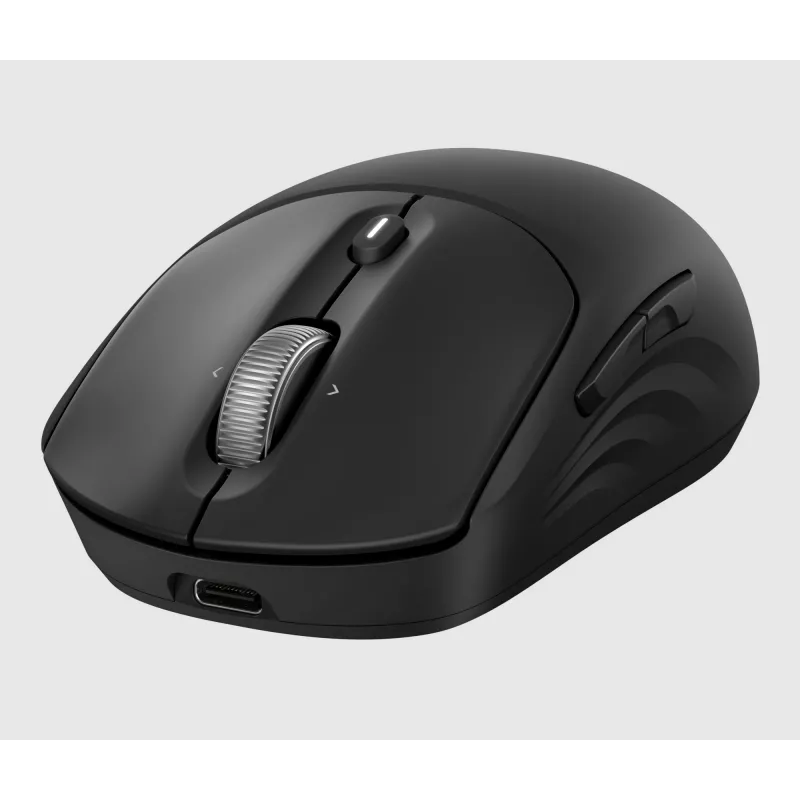 Rato sem fios recarregável HP 700, ambidestro, RF Wireless + Bluetooth, 6000 DPI, preto