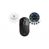Rato sem fios recarregável HP 700, ambidestro, RF Wireless + Bluetooth, 6000 DPI, preto