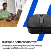 Rato sem fios recarregável HP 700, ambidestro, RF Wireless + Bluetooth, 6000 DPI, preto