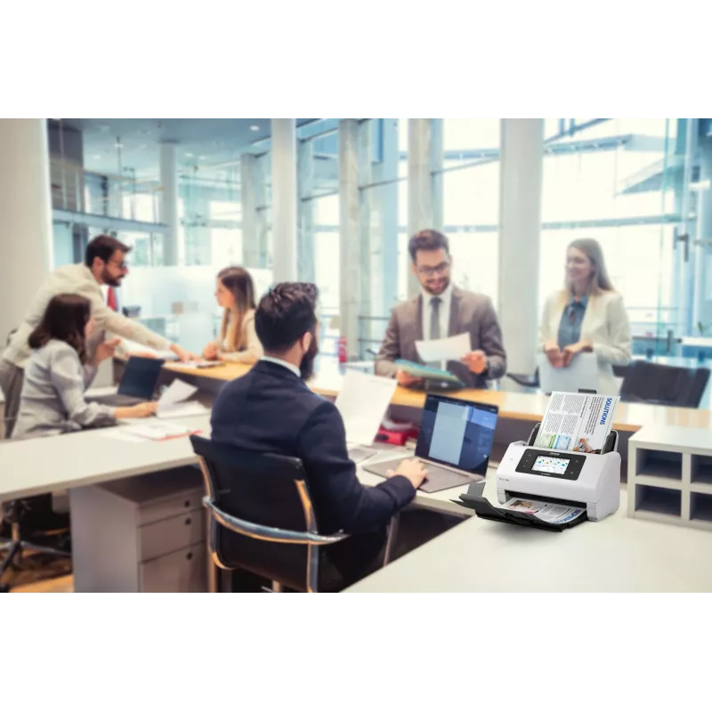 Digitalizador de alimentação Epson WorkForce DS-800WN 600 x 600 DPI A4 branco