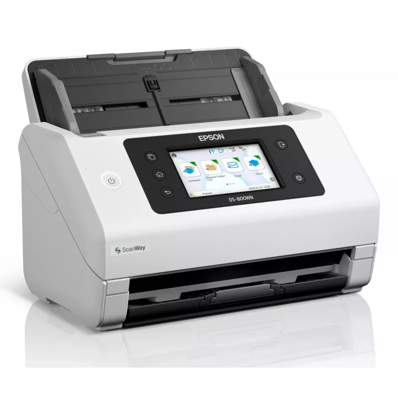 Digitalizador de alimentação Epson WorkForce DS-800WN 600 x 600 DPI A4 branco