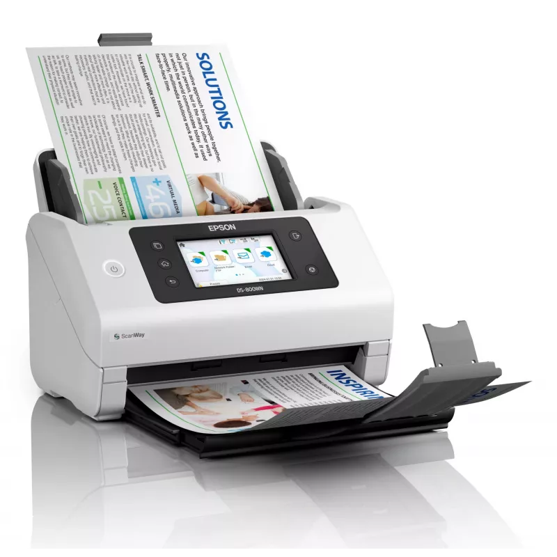 Digitalizador de alimentação Epson WorkForce DS-800WN 600 x 600 DPI A4 branco