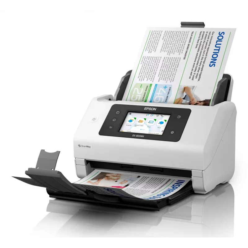 Digitalizador de alimentação Epson WorkForce DS-800WN 600 x 600 DPI A4 branco