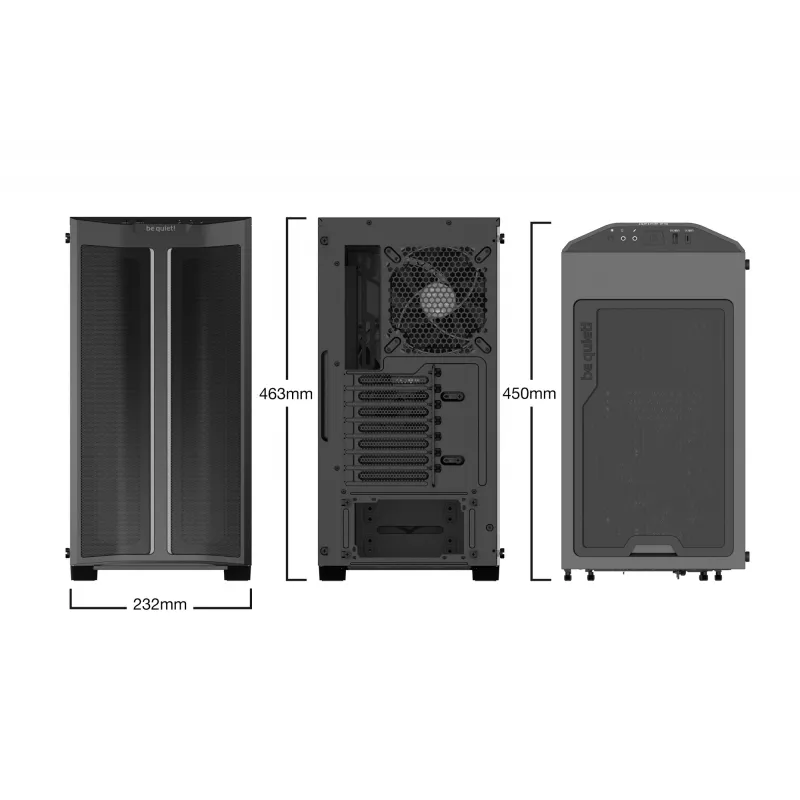 be quiet Pure Base 500DX preto