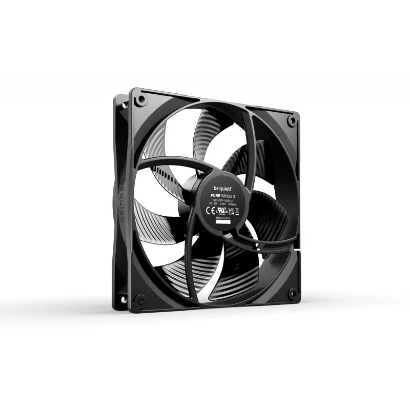 Ventoinha para caixa de computador be quiet! Pure Wings 3 140mm 14 cm preto 1 unidade