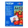Papel brilhante A4 Brother, 260 g/m², A4, azul, vermelho, 20 folhas, 265 µm, 100 ano(s)