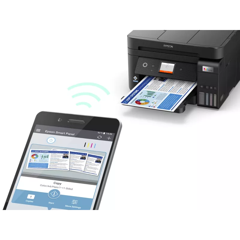 Epson EcoTank L6290 jato de tinta A4 4800 x 1200 DPI 33 ppm Wi-Fi