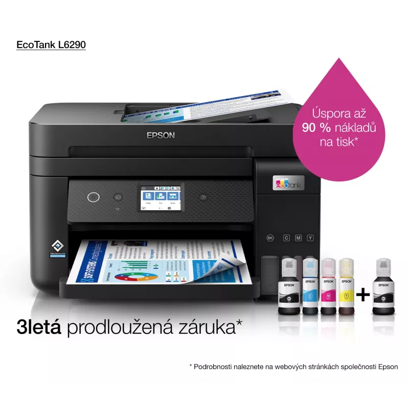Epson EcoTank L6290 jato de tinta A4 4800 x 1200 DPI 33 ppm Wi-Fi