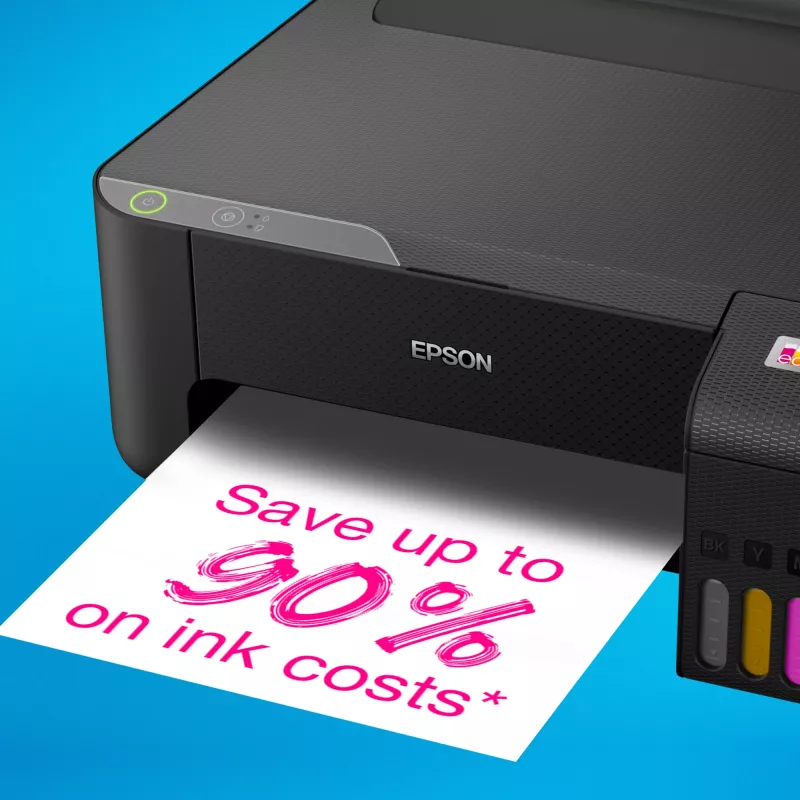 Impressora jato de tinta Epson EcoTank L1230 cor, 4 cartuchos, A4, 5760x1440 DPI, preto