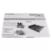 StarTech.com prateleira de encaixe para rack de servidores 2U – bandeja cantilever ventilada universal para rack e armário de rede de 19 polegadas – aço de alta resistência – capacidade de carga 23 kg – prateleira com 16 polegadas de profundidade, preto