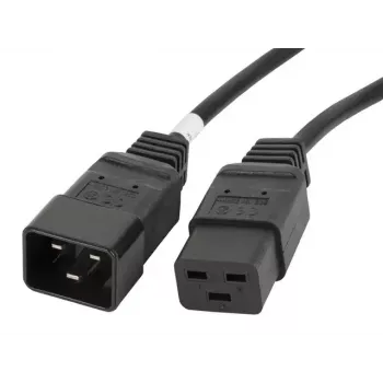 Cabo de alimentação Lanberg CA-C19E-10CC-0018-BK preto 1,8 m