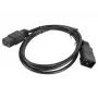 Cabo de alimentação Lanberg CA-C19E-10CC-0018-BK preto 1,8 m