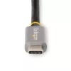 Cabo StarTech.com 1 m USB4, cabo USB-C certificado USB-IF, 40 Gbit/s, cabo de transferência de dados USB Type-C, 100 W Power Delivery, 8K 60 Hz, compatível com Thunderbolt 4/3/USB 3.2