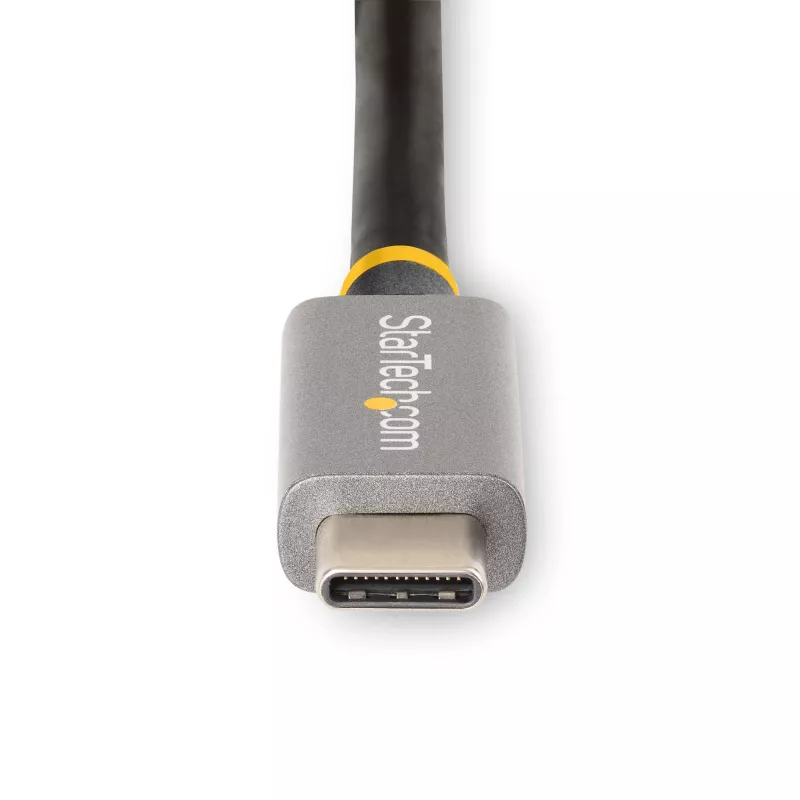 Cabo StarTech.com 1 m USB4, cabo USB-C certificado USB-IF, 40 Gbit/s, cabo de transferência de dados USB Type-C, 100 W Power Delivery, 8K 60 Hz, compatível com Thunderbolt 4/3/USB 3.2