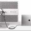 Cabo StarTech.com 1 m USB4, cabo USB-C certificado USB-IF, 40 Gbit/s, cabo de transferência de dados USB Type-C, 100 W Power Delivery, 8K 60 Hz, compatível com Thunderbolt 4/3/USB 3.2