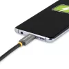 Cabo StarTech.com 1 m USB4, cabo USB-C certificado USB-IF, 40 Gbit/s, cabo de transferência de dados USB Type-C, 100 W Power Delivery, 8K 60 Hz, compatível com Thunderbolt 4/3/USB 3.2
