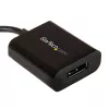 Adaptador StarTech.com USB-C para DisplayPort - 4K 60Hz/8K 30Hz - adaptador dongle USB Type-C para DP 1.4 HBR2 - conversor de vídeo compacto USB-C (DP Alt Mode) para monitor - compatível com Thunderbolt 3