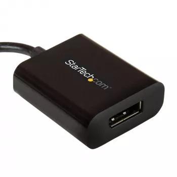 Adaptador StarTech.com USB-C para DisplayPort - 4K 60Hz/8K 30Hz - adaptador dongle USB Type-C para DP 1.4 HBR2 - conversor de vídeo compacto USB-C (DP Alt Mode) para monitor - compatível com Thunderbolt 3