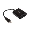 Adaptador StarTech.com USB-C para DisplayPort - 4K 60Hz/8K 30Hz - adaptador dongle USB Type-C para DP 1.4 HBR2 - conversor de vídeo compacto USB-C (DP Alt Mode) para monitor - compatível com Thunderbolt 3
