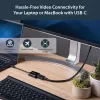 Adaptador StarTech.com USB-C para DisplayPort - 4K 60Hz/8K 30Hz - adaptador dongle USB Type-C para DP 1.4 HBR2 - conversor de vídeo compacto USB-C (DP Alt Mode) para monitor - compatível com Thunderbolt 3
