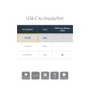 Adaptador StarTech.com USB-C para DisplayPort - 4K 60Hz/8K 30Hz - adaptador dongle USB Type-C para DP 1.4 HBR2 - conversor de vídeo compacto USB-C (DP Alt Mode) para monitor - compatível com Thunderbolt 3