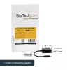 Adaptador StarTech.com USB-C para DisplayPort - 4K 60Hz/8K 30Hz - adaptador dongle USB Type-C para DP 1.4 HBR2 - conversor de vídeo compacto USB-C (DP Alt Mode) para monitor - compatível com Thunderbolt 3