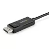 Cabo StarTech.com 1 m USB-C para DisplayPort 1.4 8K 60 Hz/4K – cabo adaptador de vídeo bidirecional DP para USB-C ou USB-C para DP reversível – HBR3/HDR/DSC – cabo para monitor USB Type-C/Thunderbolt