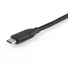 Cabo StarTech.com 2m USB-C para DisplayPort 1.4 8K 60Hz/4K - cabo adaptador de vídeo bidirecional DP para USB-C ou USB-C para DP reversível - HBR3/HDR/DSC - cabo para monitor USB Type-C/Thunderbolt 3 (CDP2DP142MBD)