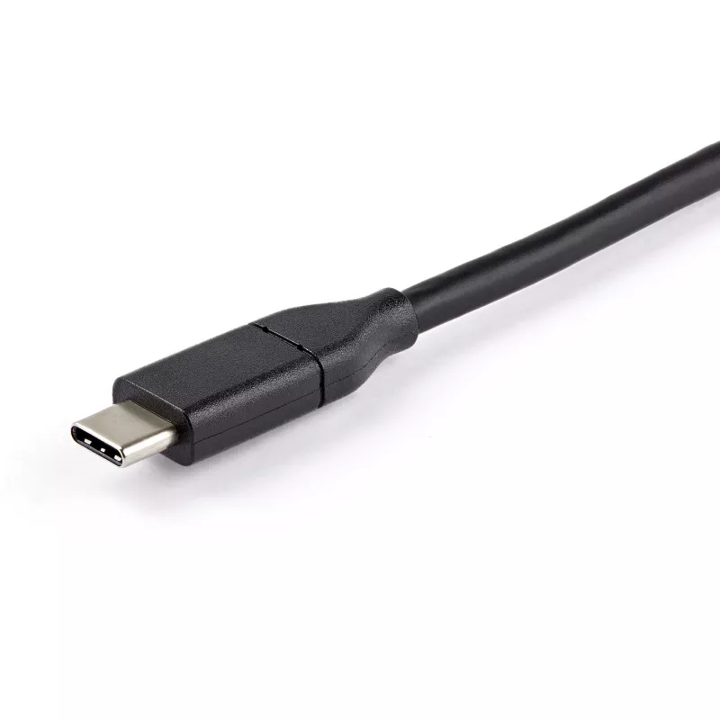 Cabo StarTech.com 2m USB-C para DisplayPort 1.4 8K 60Hz/4K - cabo adaptador de vídeo bidirecional DP para USB-C ou USB-C para DP reversível - HBR3/HDR/DSC - cabo para monitor USB Type-C/Thunderbolt 3 (CDP2DP142MBD)