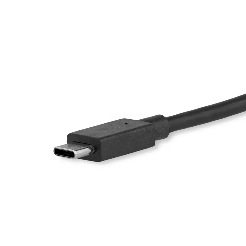 Cabo StarTech.com 1,8 m USB-C para DisplayPort 1.2 4K 60 Hz – cabo adaptador USB-C para DisplayPort HBR2 – cabo de vídeo USB Type-C DP Alt Mode para monitor DP – funciona com Thunderbolt 3 – preto