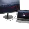 Cabo StarTech.com 1,8 m USB-C para DisplayPort 1.2 4K 60 Hz – cabo adaptador USB-C para DisplayPort HBR2 – cabo de vídeo USB Type-C DP Alt Mode para monitor DP – funciona com Thunderbolt 3 – preto