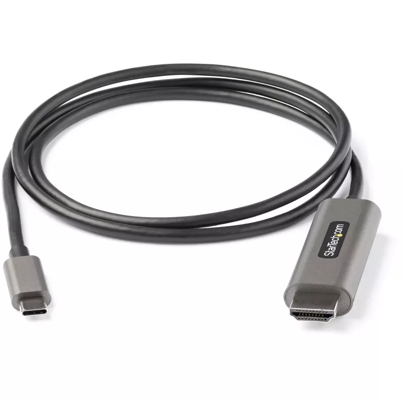 Cabo StarTech.com 0,91 m USB-C para HDMI 4K 60 Hz com HDR10 – Cabo adaptador de vídeo Ultra HD USB Type-C para 4K-HDMI-2.0b – Conversor USB-C para monitor/ecrã HDMI HDR – DP 1.4 Alt Mode HBR3