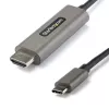 Cabo StarTech.com 1,8 m (2 m) USB-C para HDMI 4K 60 Hz com HDR10 – cabo adaptador de vídeo Ultra HD USB Type-C para 4K HDMI 2.0b – conversor USB-C para monitor/ecrã HDMI HDR – DP 1.4 Alt Mode HBR3