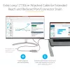 Adaptador StarTech.com USB-C para Mini DisplayPort – adaptador dongle USB-C para mDP 4K 60Hz – USB Type-C para monitor Mini DP – conversor de vídeo – compatível com Thunderbolt 3 – cabo acoplado de 30 cm – versão atualizada do CDP2MDP