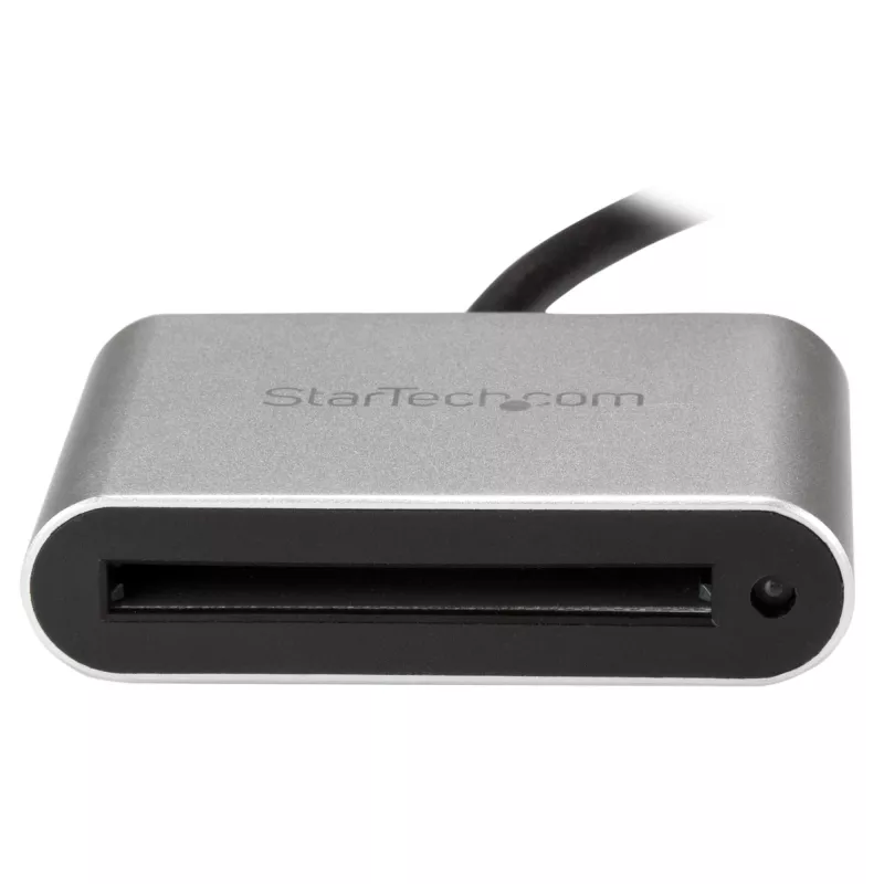 StarTech.com Leitor/gravador de cartões USB 3.0 para cartões CFast 2.0, CFast, CFast 2.0, preto, prateado, 5000 Mbit/s, alumínio, atividade, alimentação, CE, FCC, RoHS, REACH
