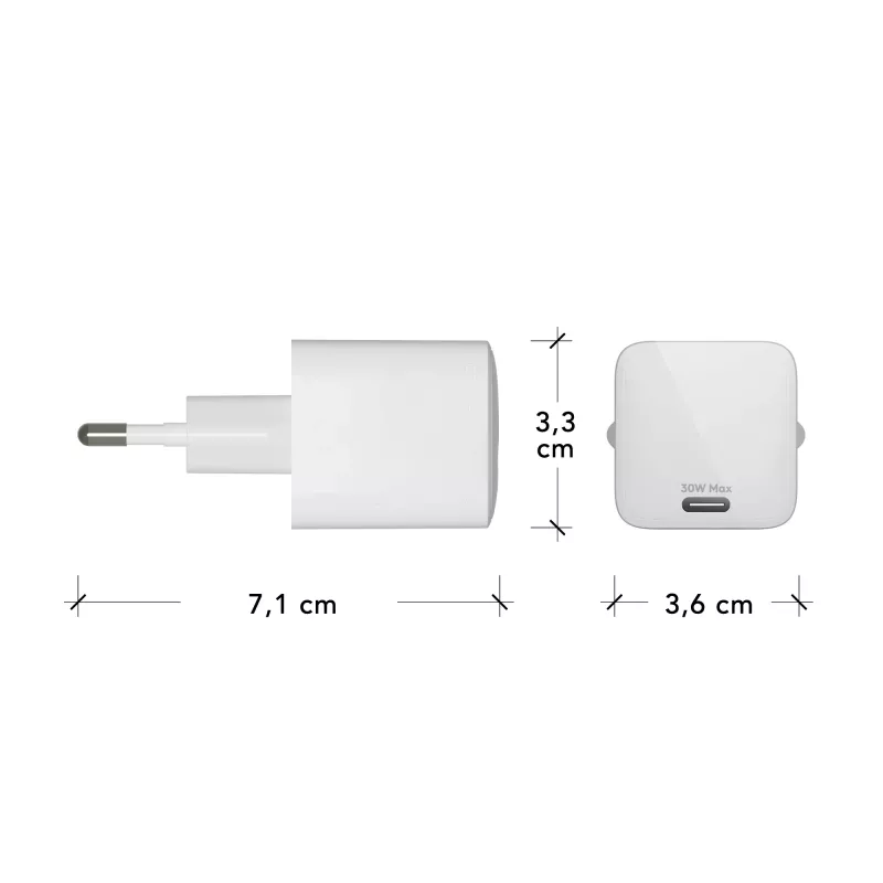 dbramante1928 re-charge Pro - Carregador de parede UE - USB-C 30W - W