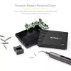 StarTech.com Conjunto de chaves de precisão elétricas de 20 bits - Kit portátil/mini com bateria para reparações de eletrónica, portáteis, computadores, tablets e telefones - Magnético - Sem fios