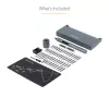 StarTech.com Conjunto de chaves de precisão elétricas de 55 bits – Conjunto portátil sem fios com bateria para reparações de eletrónica, portáteis, computadores, tablets e telefones – Base magnética