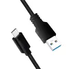 Cabo USB LogiLink CU0166 USB 3.2 Gen 1 0,15 m USB A USB C preto