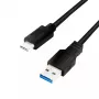 Cabo USB LogiLink CU0166 USB 3.2 Gen 1 0,15 m USB A USB C preto