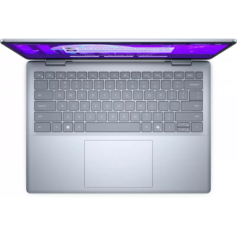 DELL 14 Plus DB14250 Intel Core Ultra 9 288V Portátil 35,6 cm (14 polegadas) 2.5K 32 GB LPDDR5x-SDRAM 1 TB SSD Wi-Fi 7 (802.11be) Windows 11 Pro Azul