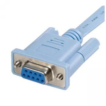 Cabo de consola de gestão de router StarTech.com 6 ft RJ45 para DB9 Cisco – M/F