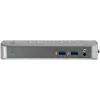 StarTech.com Dock USB-C USB-A - Estação de acoplamento universal híbrida USB 3.0 para portátil USB-C ou USB-A - Dois monitores 4K 60Hz HDMI/DisplayPort - 6x USB-A, GbE - USB 3.1 Gen 1 - Windows/Mac