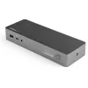 StarTech.com Estação de acoplamento universal para portátil, dock híbrido USB-C e USB-A, Dual 4K DP e HDMI, 100W PD, Mac / Windows / Chrome OS, hub 4x USB 5Gbps, GbE