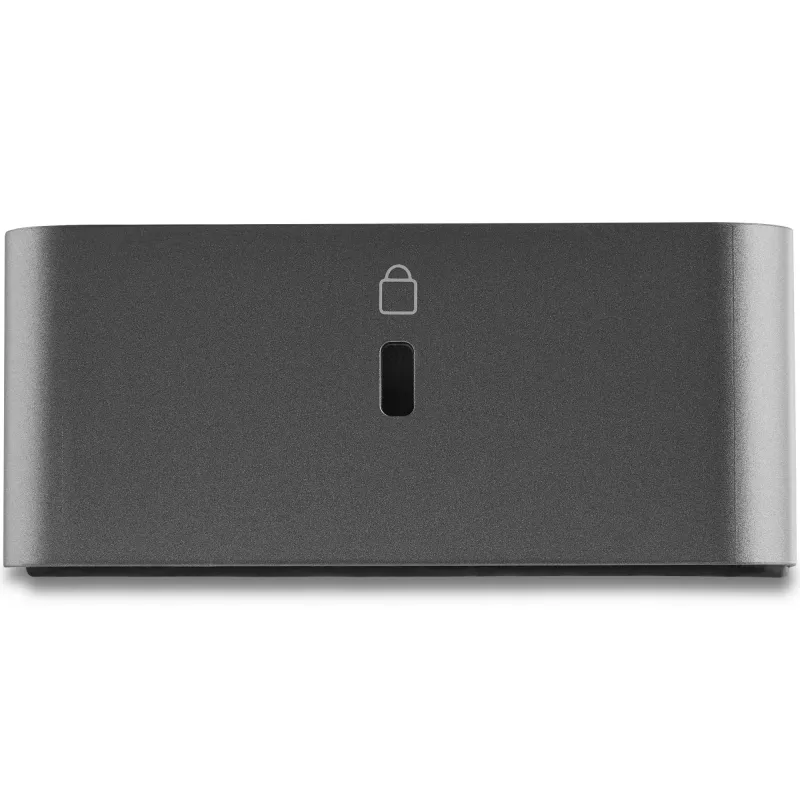 StarTech.com Estação de acoplamento universal para portátil, dock híbrido USB-C e USB-A, Dual 4K DP e HDMI, 100W PD, Mac / Windows / Chrome OS, hub 4x USB 5Gbps, GbE