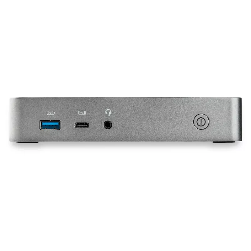 StarTech.com Dock USB-C - Estação de acoplamento para portátil com dois monitores 1080p HDMI - 65W Power Delivery - 1x USB-C, 3x USB-A, Ethernet - Ecrã duplo USB 3.1 Gen 1 Type-C Dock - Mac e Windows