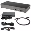 StarTech.com Dock USB C - Estação de acoplamento USB Type-C para três monitores 4K - 100W Power Delivery - DP 1.4 Alt Mode e DSC, 2x DisplayPort 1.4/HDMI 2.0 - 6xUSB (2x 10Gbps) - Windows/Chrome