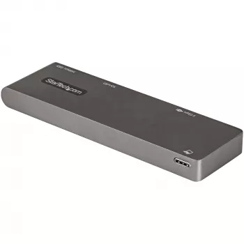 StarTech.com Adaptador multiportas USB-C para MacBook Pro/Air – USB Type-C para HDMI 4K, 100 W Power Delivery Pass-Through, slot SD/MicroSD, hub USB 3.0 de 2 portas – Mini dock USB-C portátil
