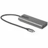 StarTech.com Adaptador multiportas USB-C – USB-C para HDMI ou Mini DisplayPort 4K 60Hz, 100W Power Delivery Pass-Through, hub USB 10Gbps de 4 portas – Mini dock USB Type-C – com cabo fixo de 12 polegadas (30 cm)